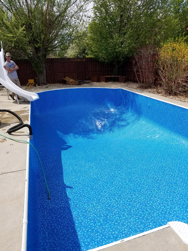 Hot tub repair project