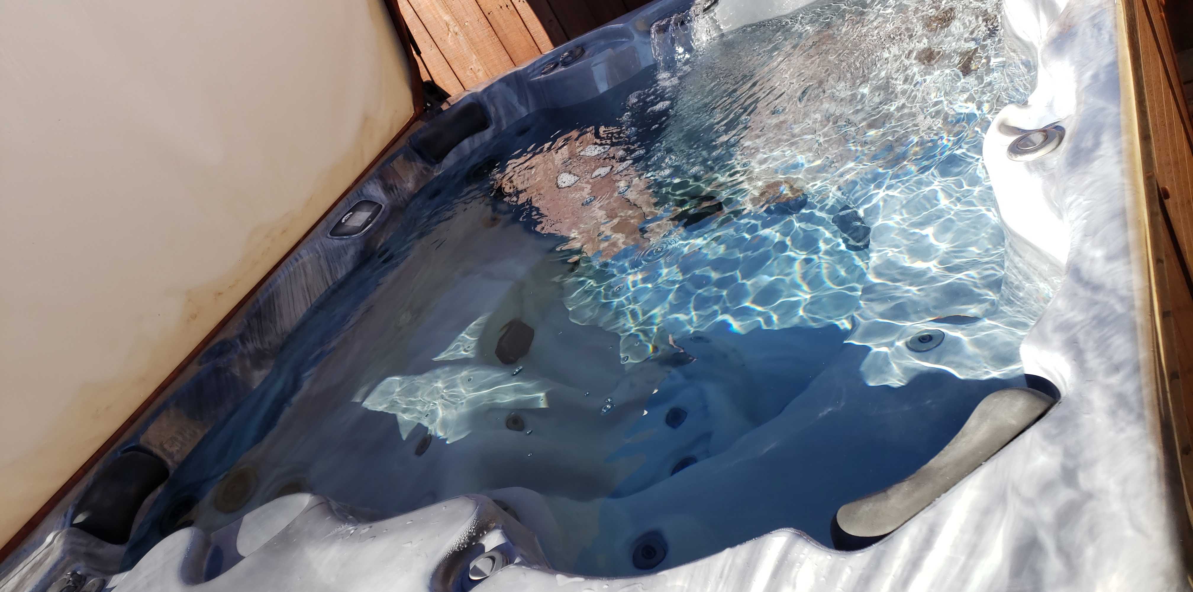 Spa maintenance work