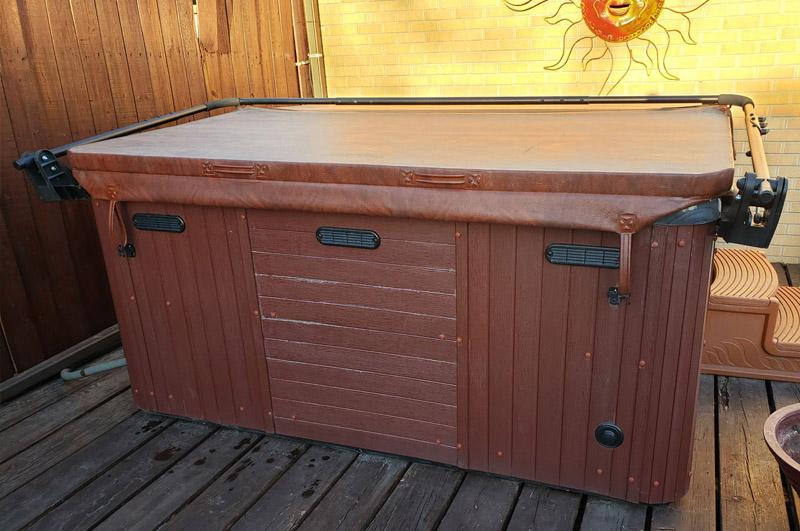 Hot tub winterization in Denver