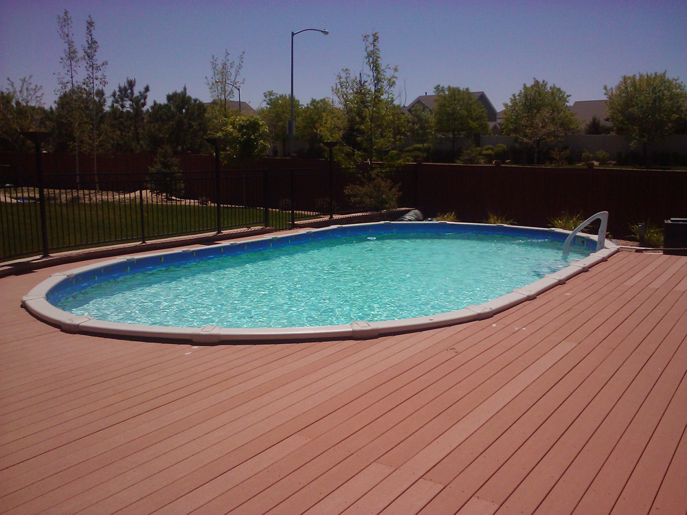 In-deck pool installation in Denver