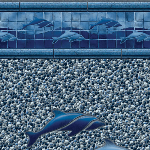 Pool vinyl liner installed by DND Spas